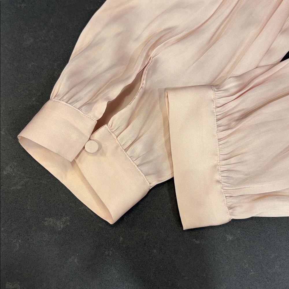 PAIGE Sevilla Bodysuit in Color Cream Tan - Picture 11 of 14